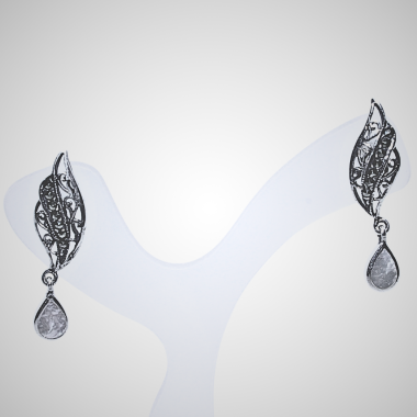 Pärl Markassiid hõbedast kõrvarõngad 925.png