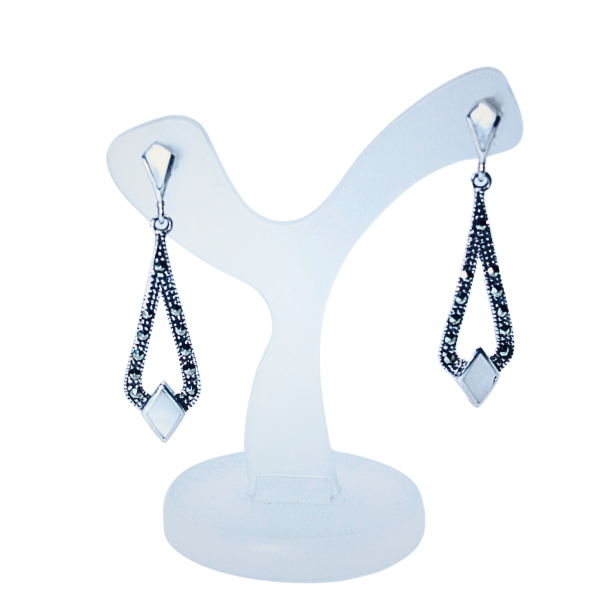 Pärl kõrvarõngad Hõbe 925.png