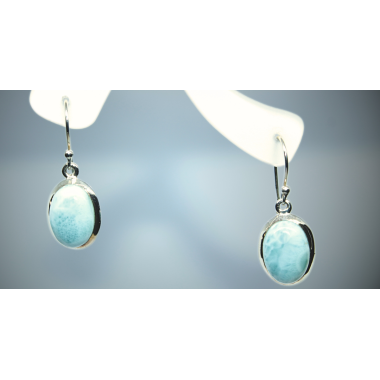 Larimar kõrvarõngad ovaal hõbe 925.png