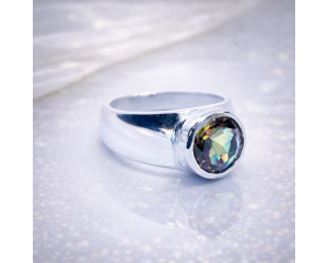 Aleksiit sõrmus; Hõbe 925; 5,7g