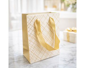 Kinkekott 6*11*14cm; valge