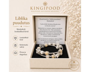 Disainkäevõru "Liblika Puudutus" - Meekaltsiit