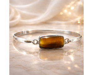 Tiigrisilm käevõru hõbe 925; 11,1g