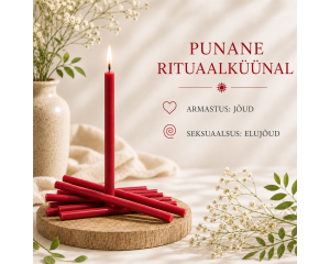 Punane rituaalküünal; Armastus; Jõud; Seksuaalsus; Elujõud
