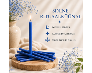 Sinine rituaalküünal; Emotsionaalne tervenemine; Tõde ja õiglus