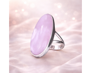 Kuntsiit sõrmus; Hõbe 925; 8,8g