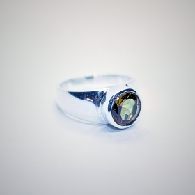 Aleksiit sõrmus; Hõbe 925; 5,7g