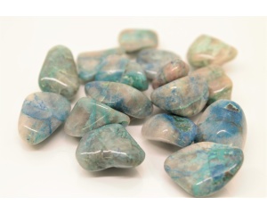 Quantum Quattro (Ajoite Shattukite Chrysocolla Smokey)