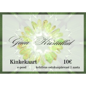 Kinkekaart 10€