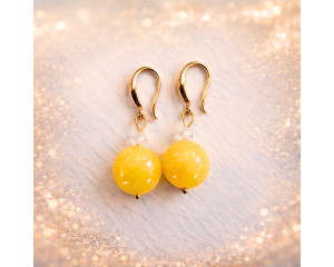 Kollane Jaad kõrvarõngad