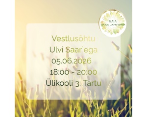 Vestlusõhtu Ulvi Saar`ega Tartus