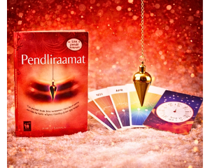 Pendliraamat + metall pendel