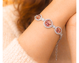 Sultaniit käekett Hõbe 925; 8,4g