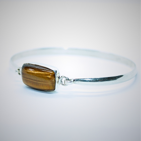 Tiigrisilm käevõru hõbe 925; 11,1g